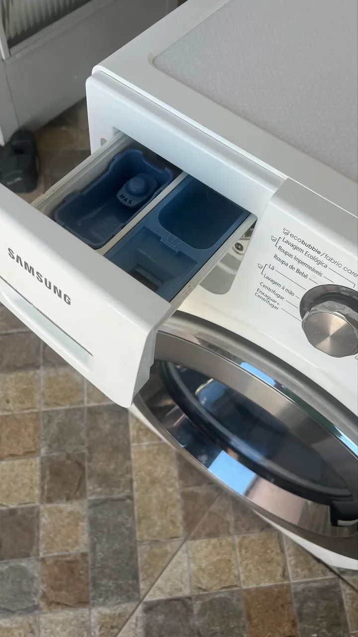 Maquina lavar Samsung 10kilos ecobubble novo ha e higienizada - Foto 3