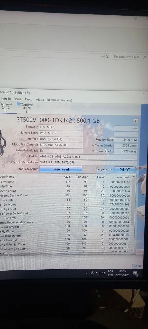  Dois HDs de nootbook  250gb e 500gb 65 R$ - Foto 3