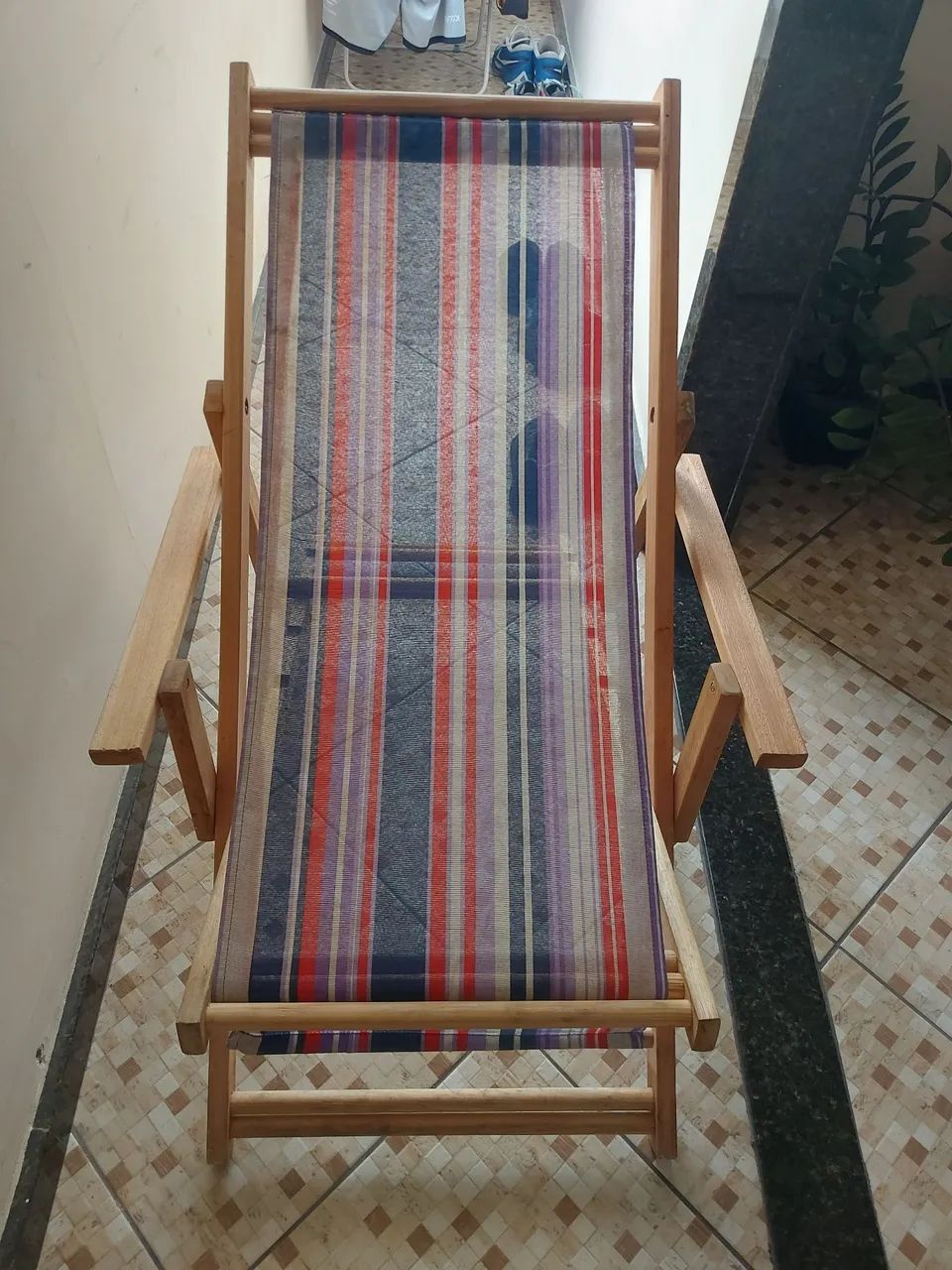 Cadeira Artesanal De Madeira  - Foto 2