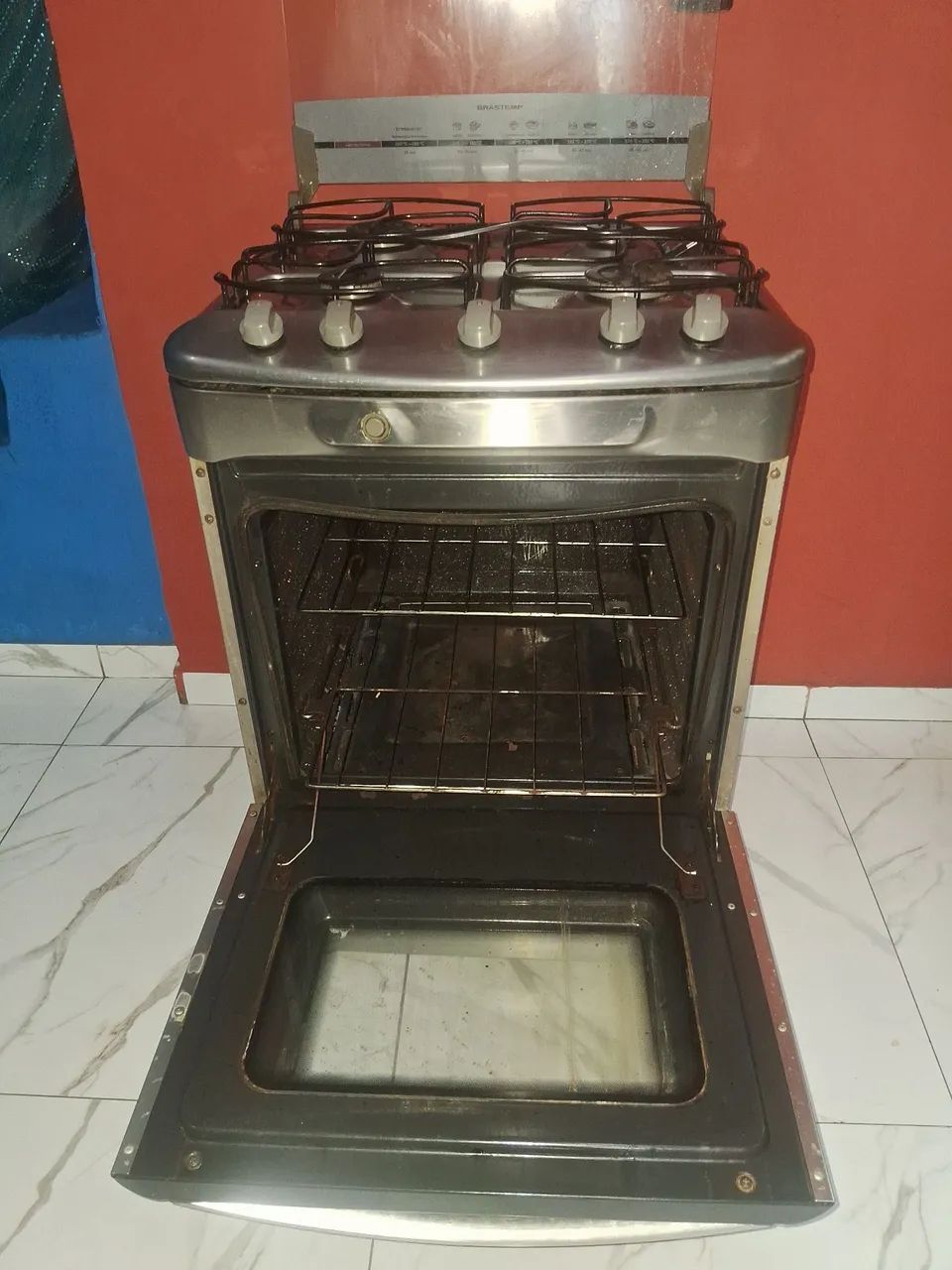 Fogão Brastemp 4 Bocas - Semi Novo - Foto 5