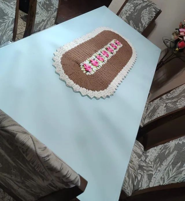 Mesa de Jantar De Vidro - Foto 3