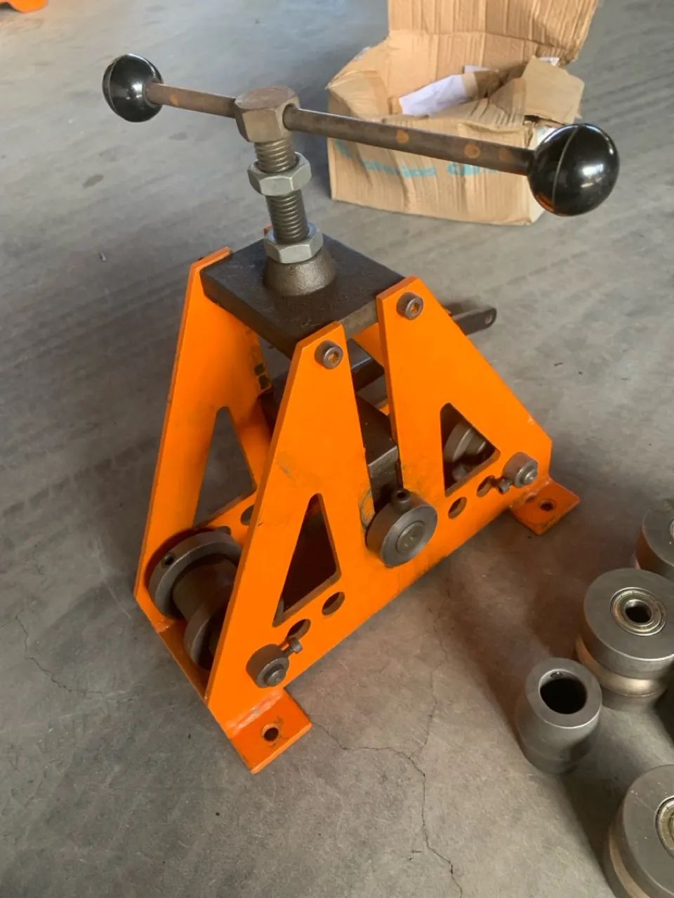 Calandra para tubos chapas 