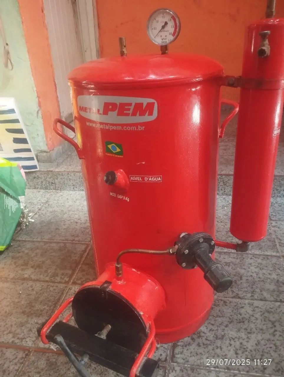 Gerador de acetileno METAL PEM 3kg