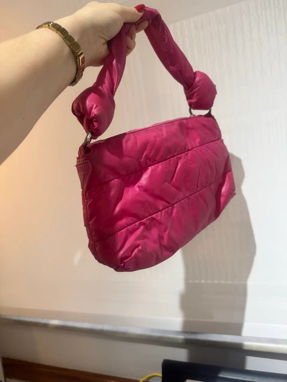 Bolsa Schutz Pink Puffy - Foto 3