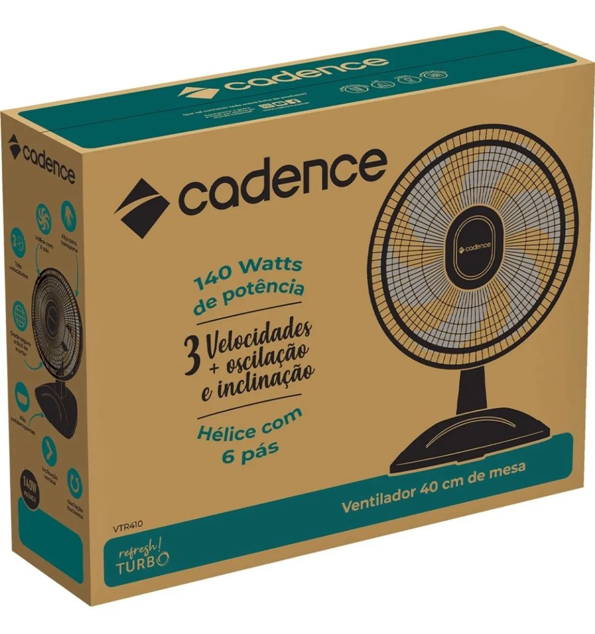 Ventilador de mesa 