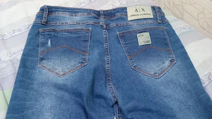 Calça Jeans Armani Exchange Slim Fit 