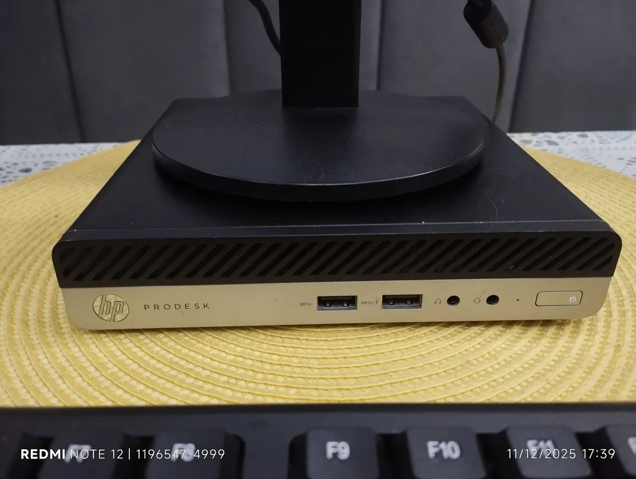 Mini pc hp prodesk i3 de 7 geração.64842073863810121
