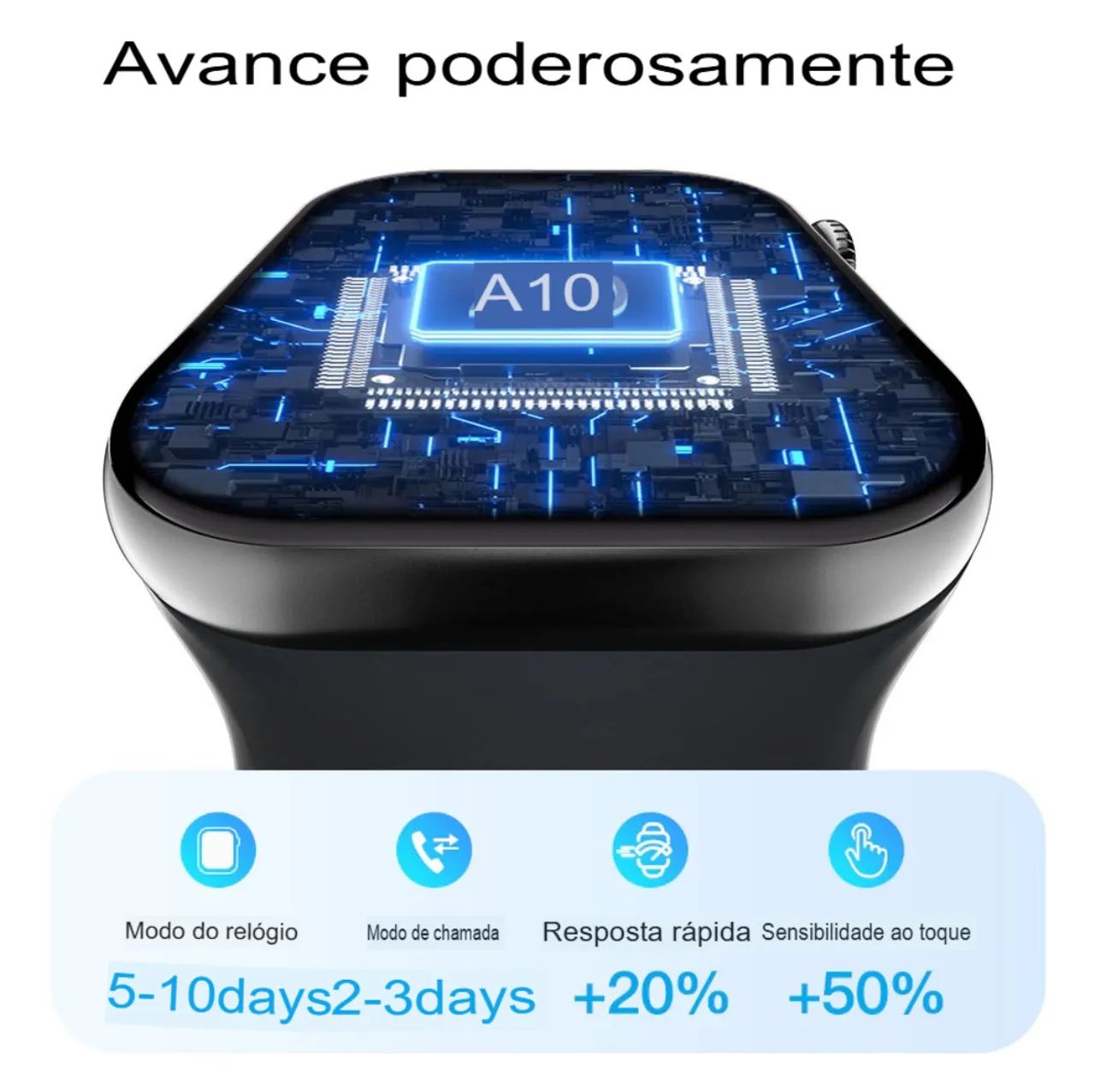 Smartwatch Microwear X10 pro 47mm + brindes  - Foto 3