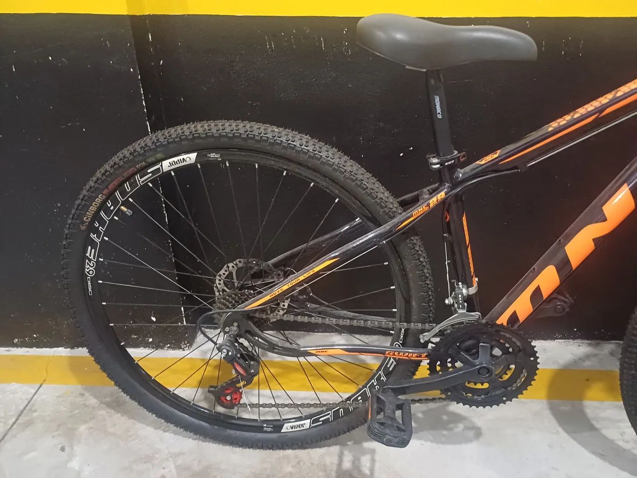 Bicicleta TNC aro 29 semi-nova - Foto 5