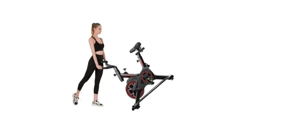  Bicicleta de Spinning com squeeze LACRADA/NOVA - Foto 5