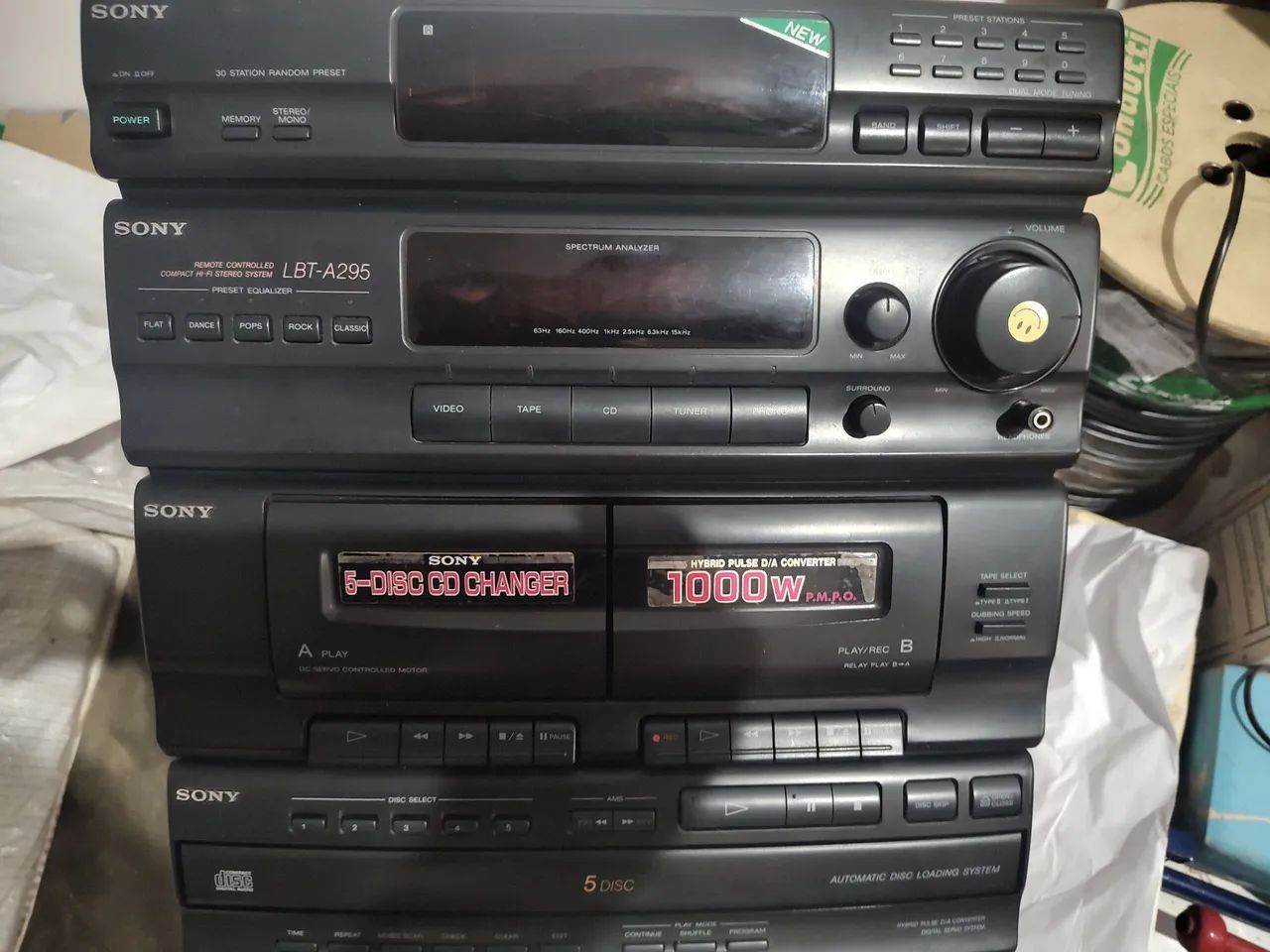Mini System Sony LBT-A295 - 5 Cds