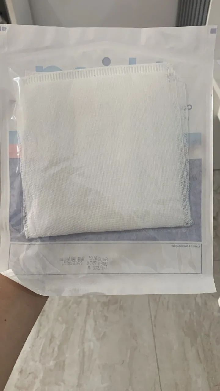 Compressa para Curativo Cirúrgico Algodonada - LINA - Foto 2