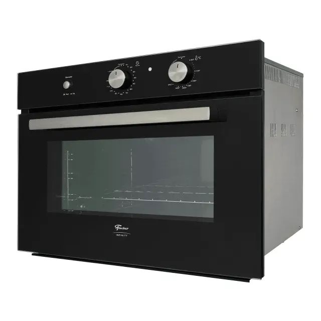 Forno eletrico fischer infinity embutir 50l preto turbo grill - Foto 3