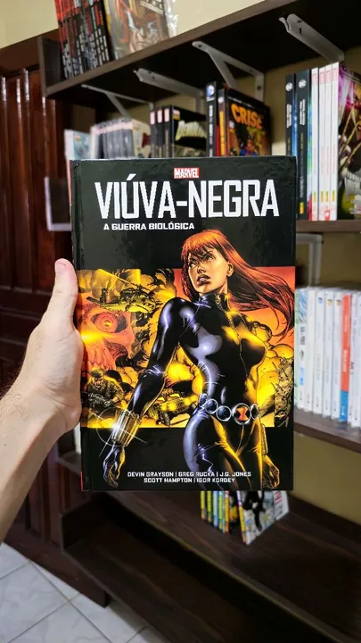 Viúva-Negra - A Guerra Biológica - Marvel - HQ Panini
