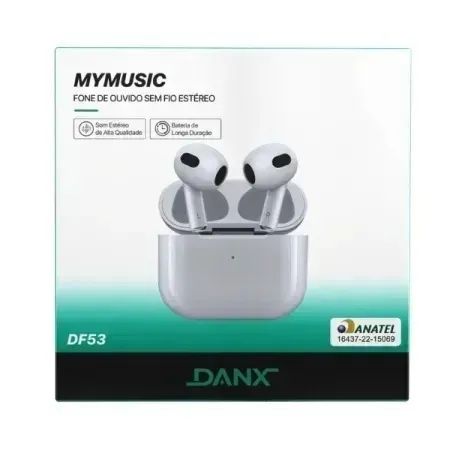 Fone de Ouvido Bluetooth Mymusic pro Danx DF53 Loja Coimbra Computadores Entregamos - Foto 2
