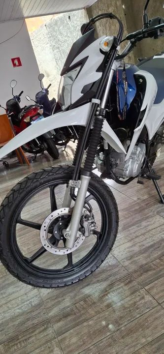 Honda NXR BROS 160 ESDD 2024 BRANCA  - Foto 3