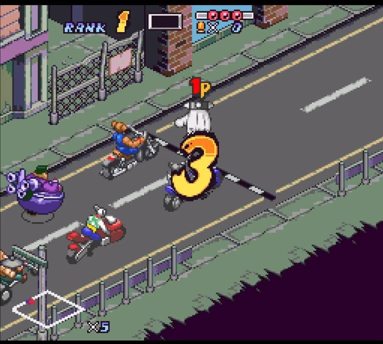 Biker mice from mars super nintendo hotsell