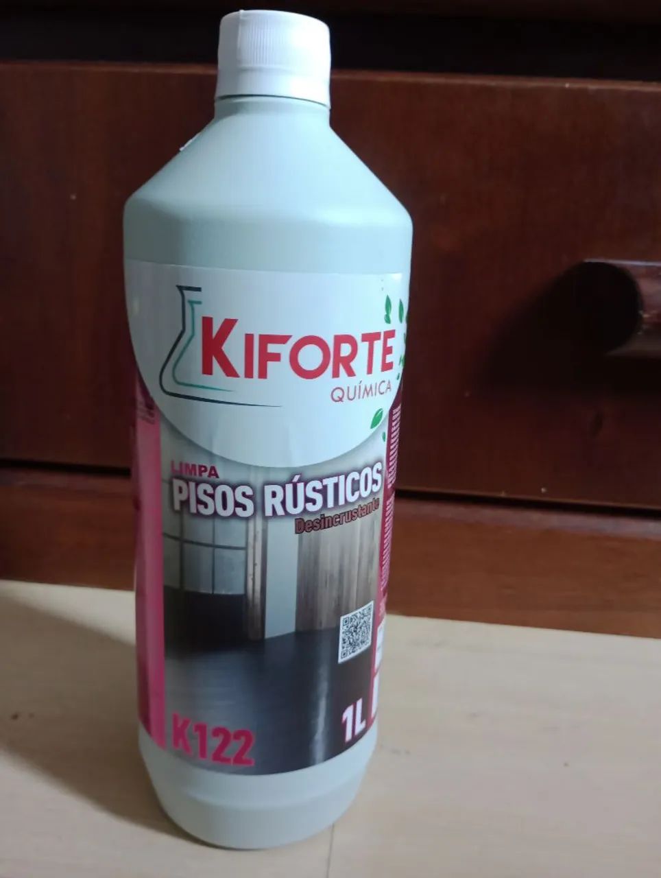 Limpa Pisos Rústicos Kiforte  kit com 2 galões de 5 litros cada - Foto 5