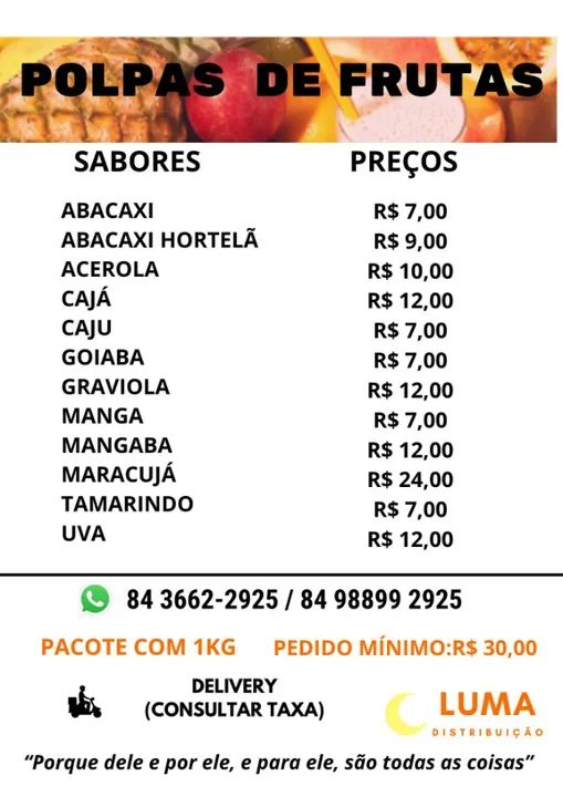 Distribuição de POLPA DE FRUTA, MEL E MANTEIGA DO SERTÃO - Foto 3
