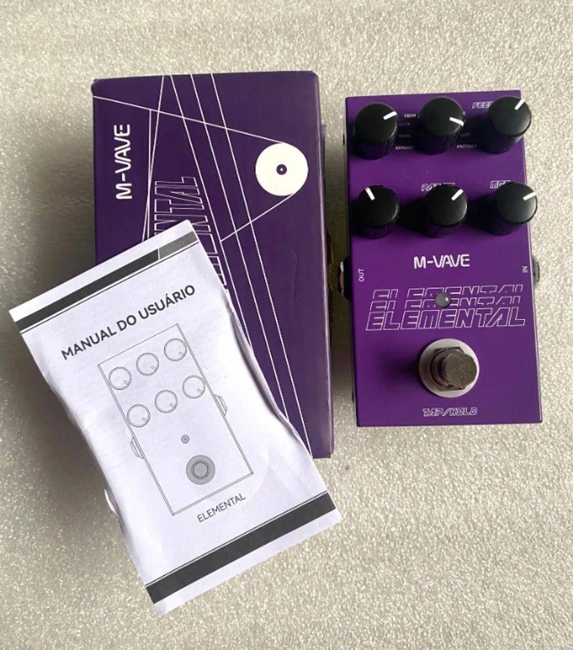 Pedal M-vave Elemental Digital Delay