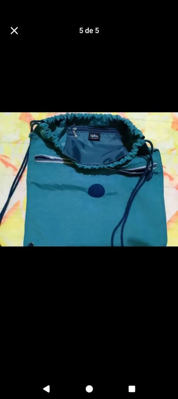 Mochila e Estojo Kipling Originais - Valor Negociável - Foto 4