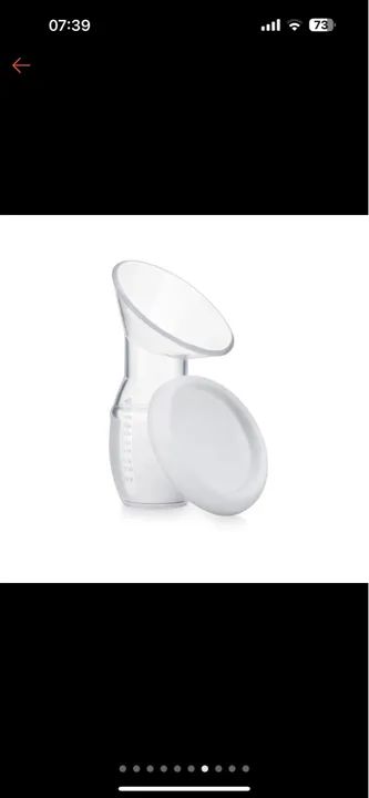 Bomba de Leite Manual para Amamentação - 90ml