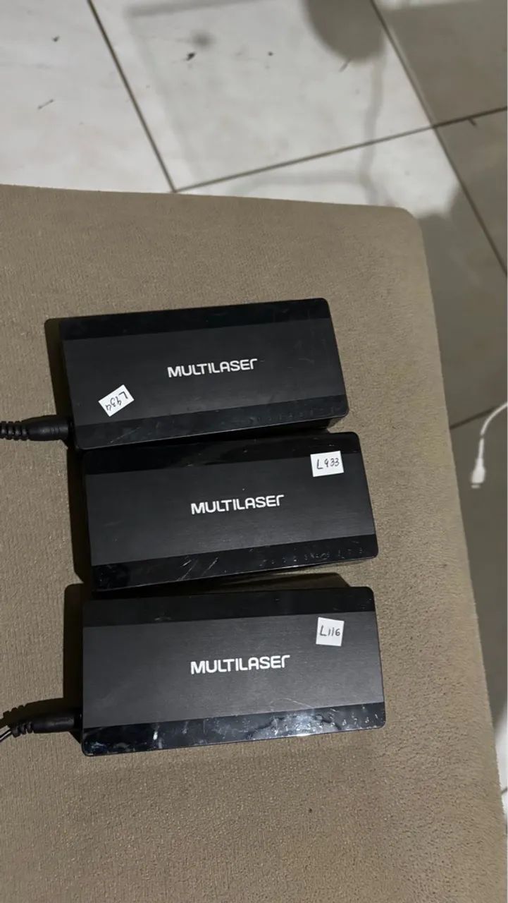 3 unidades Switch Mini Soho 8P RE308 Multilaser 