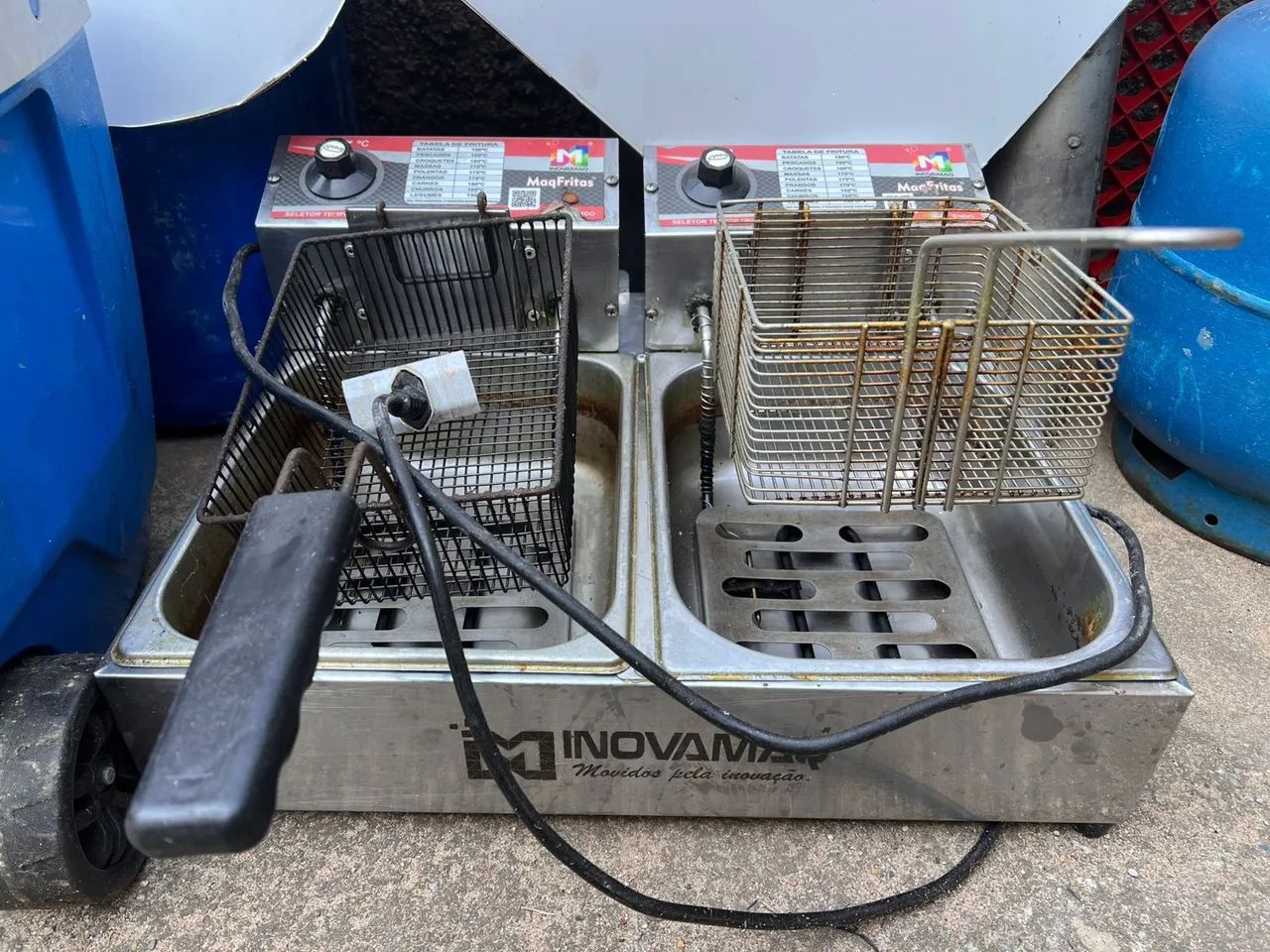 Fritadeira Elétrica Industrial Inovamaq Mag Fritas