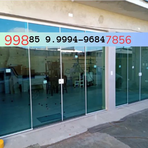 Vidraçaria - Fechamento de Pia, Espelho, Portas e Janelas em Aluminio e ...