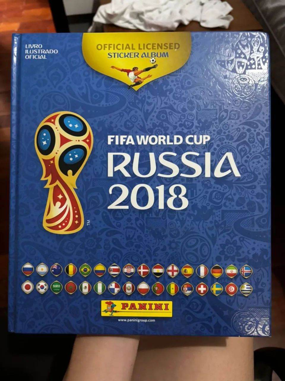 Álbum Copa do Mundo 2018 Completo Capa Dura