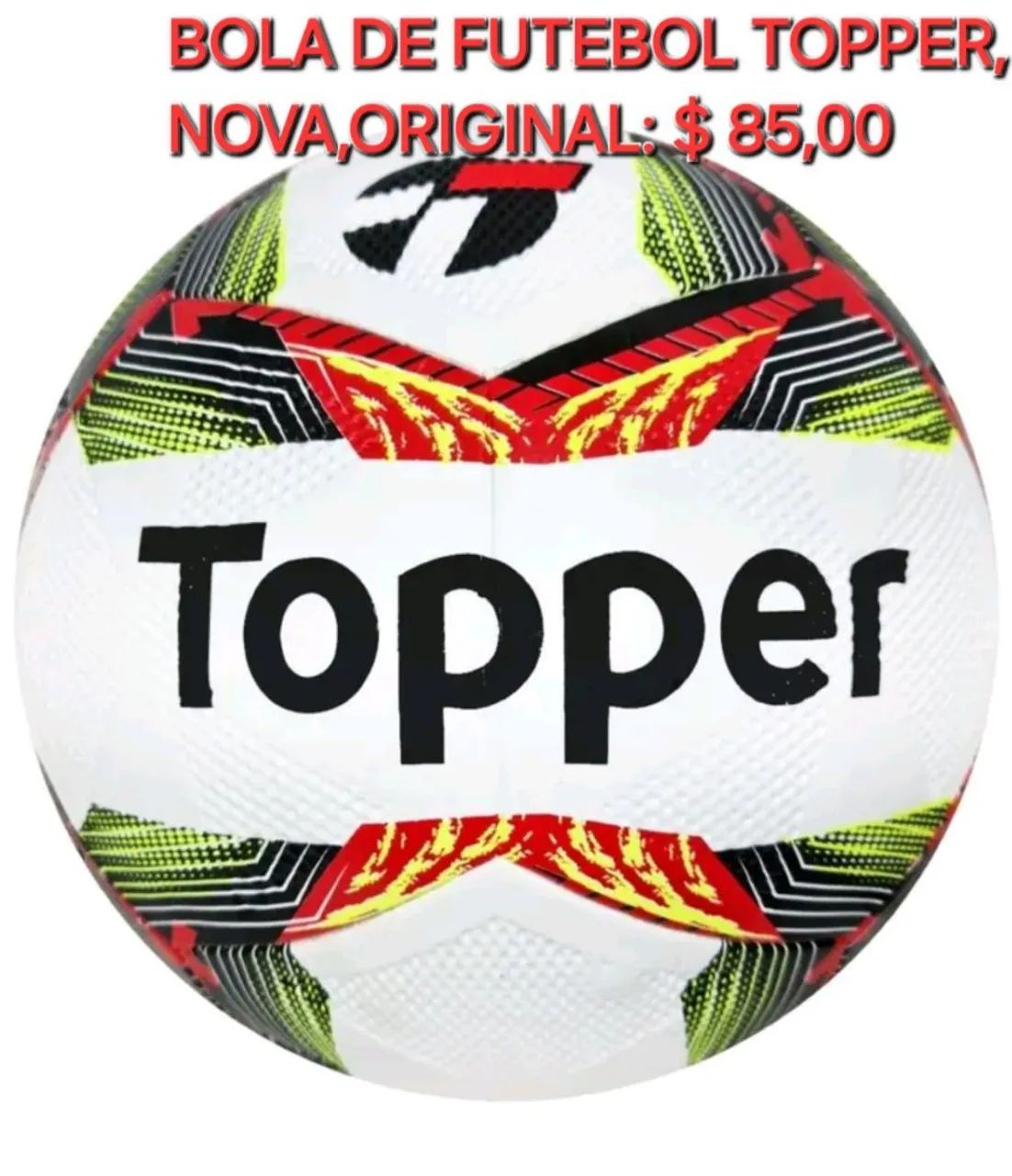 Bola de Futebol Topper Nova e Original