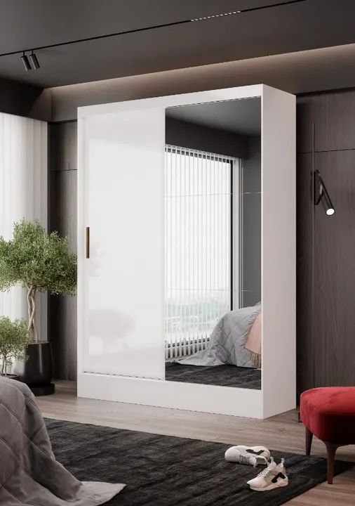 Guarda Roupa Santiago 2P de correr - Direto da Fábrica - Foto 2