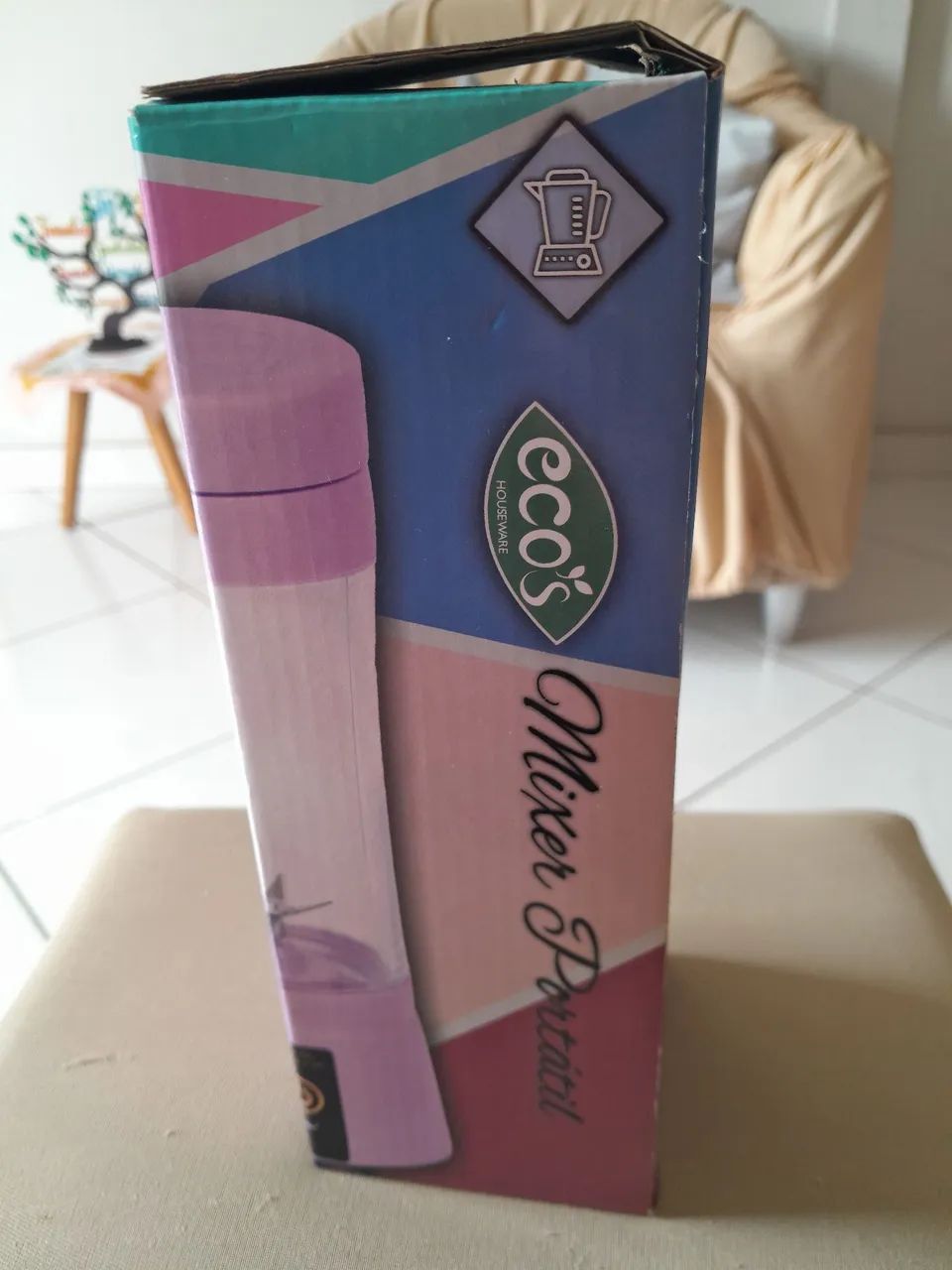 Mixer Portátil Eco's 380ml - Foto 5