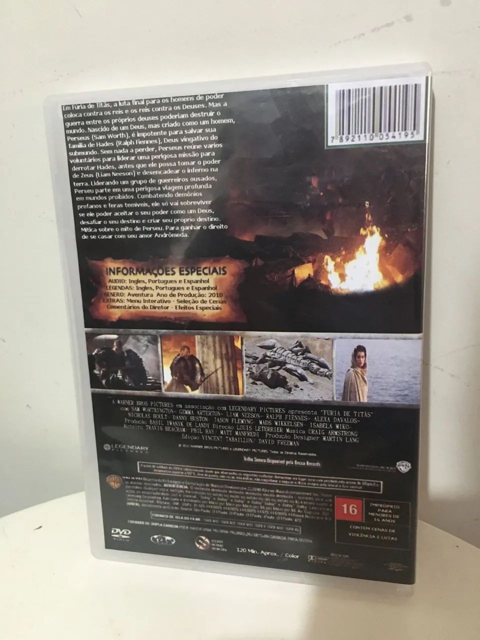 DVD A fúria de Titãs  - Foto 2