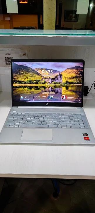 Notebook HP Tela 15.6  - SSD 512GB 16G amd Ryzen 7