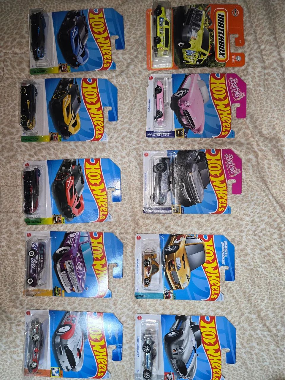 Confezione Da 5 Vetrine Da Parete Per Modellini Diecast - Matchbox, Hot Wheels, Misure 16x4x1 Pollici