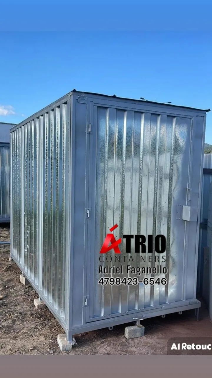 Container para Obra 3 metros Desmontável - Foto 6