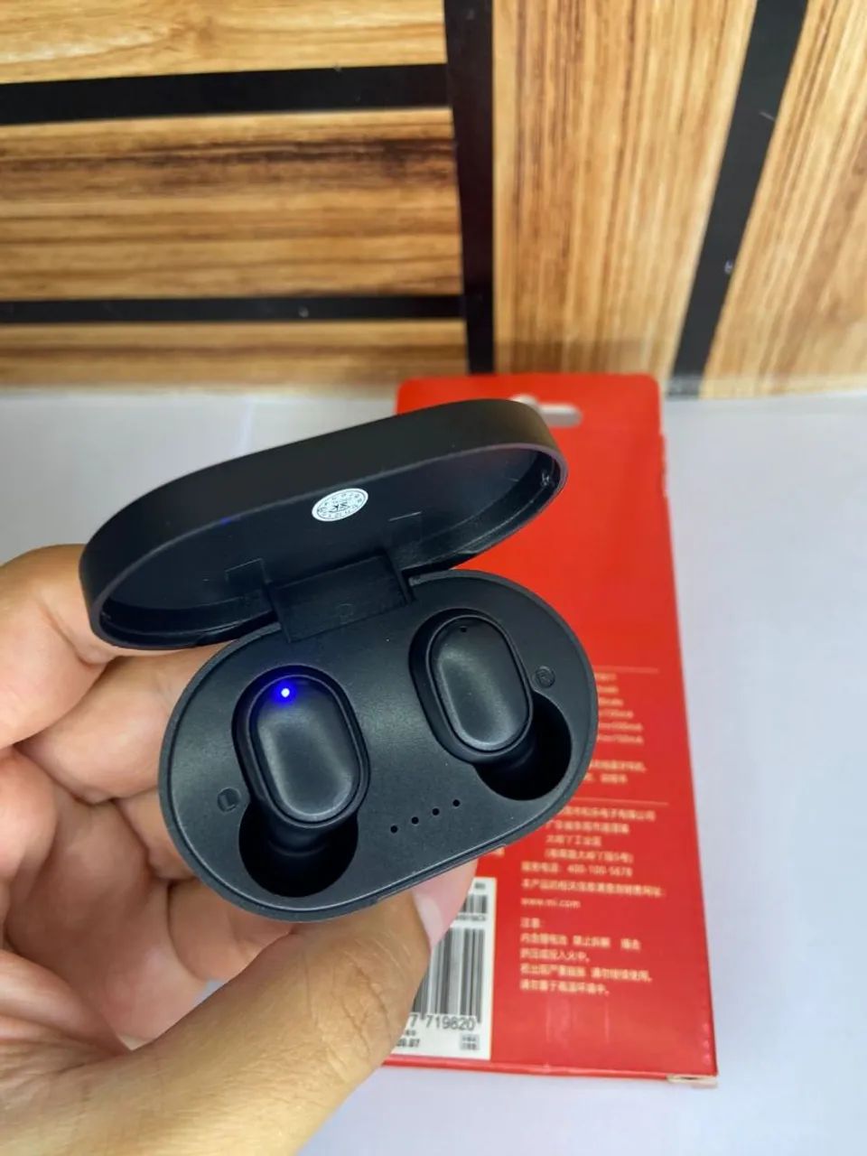 Fone de ouvido sem fio Redmi Airdots S* Fones de Ouvido Centro