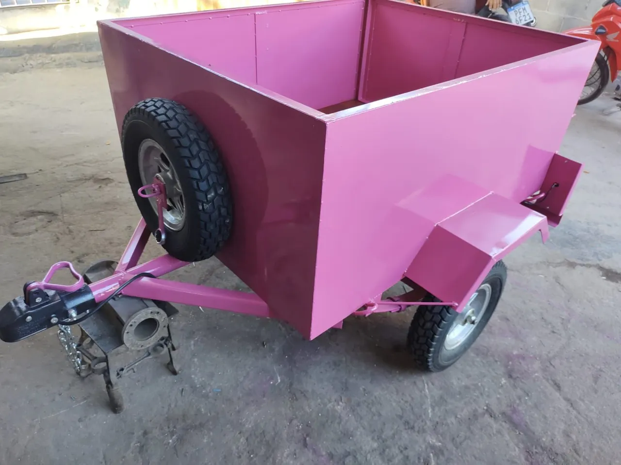 Carretinha/Reboque para Moto com engate