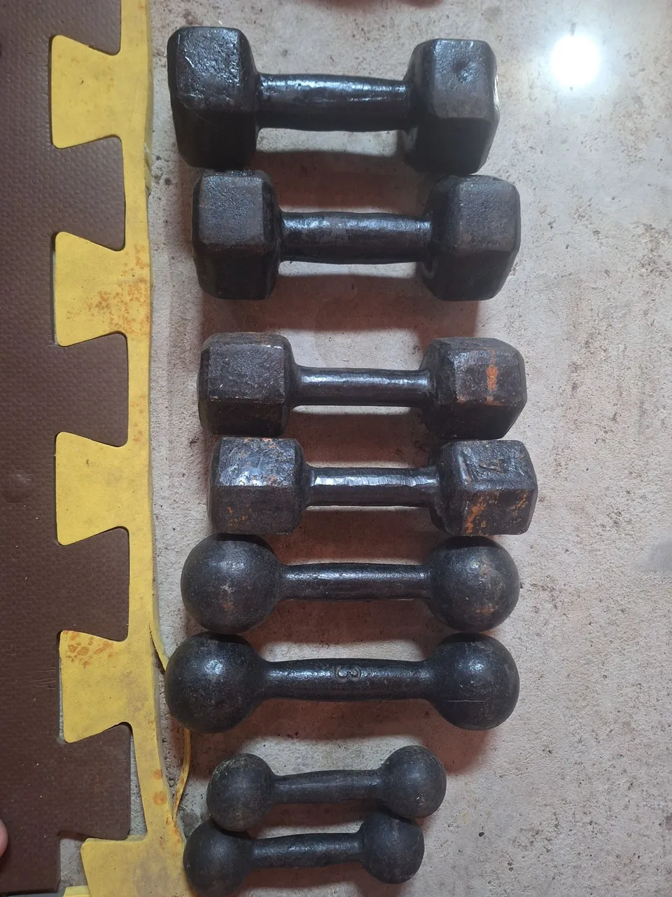 Kit de Halteres para Treino - Diversos Pesos