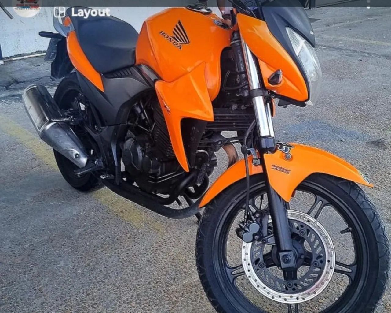 CB 300 R , cm alarme 