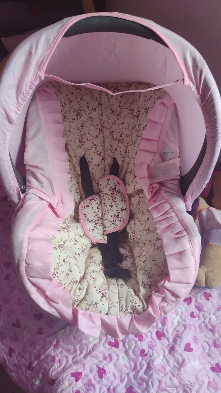 Bebê Conforto Rosa Floral