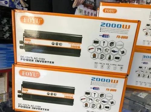 Inversor de Voltagem Tensão 2000w 12v Para 110v Conversor Pronta Entrega Centro Bh - Foto 4