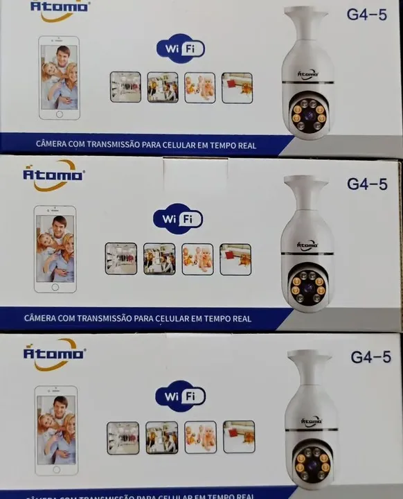 Câmera de Segurança Wi-Fi Atomo G4-5