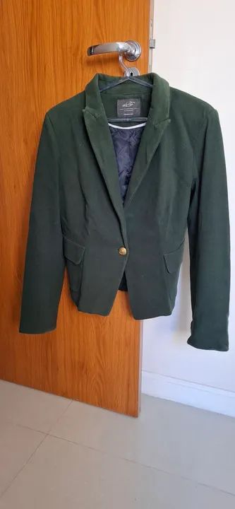 Blazer Feminino Verde Grande 