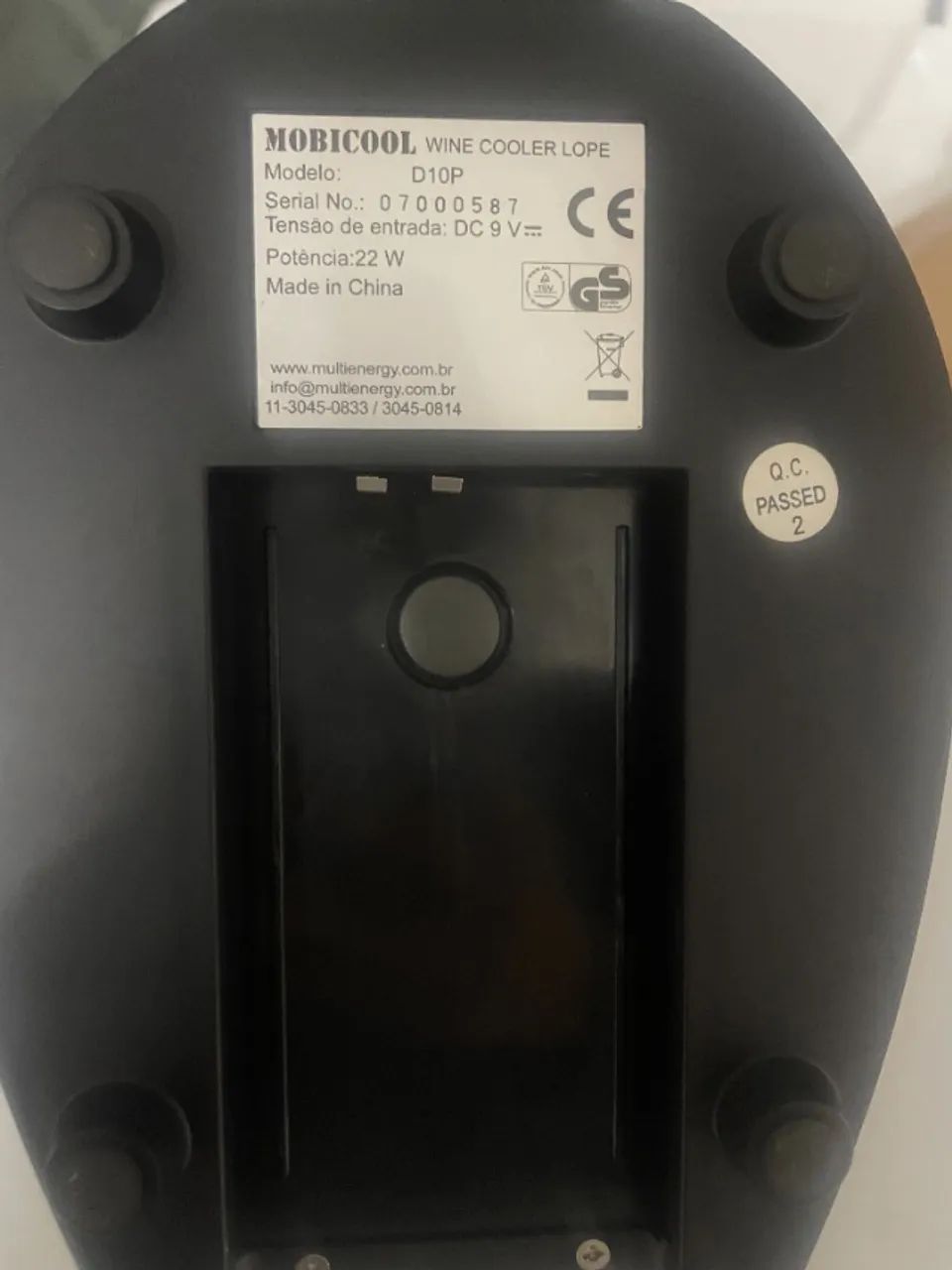 Resfriador de vinho elétrico Mobicool! - Foto 5