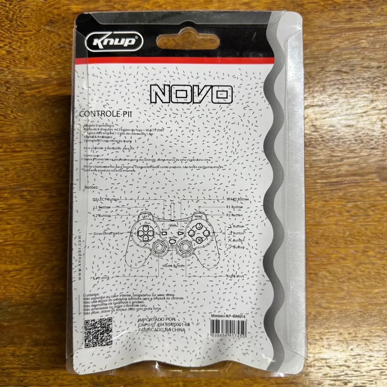 Controle Knup para PS1 e PS2 - Foto 2