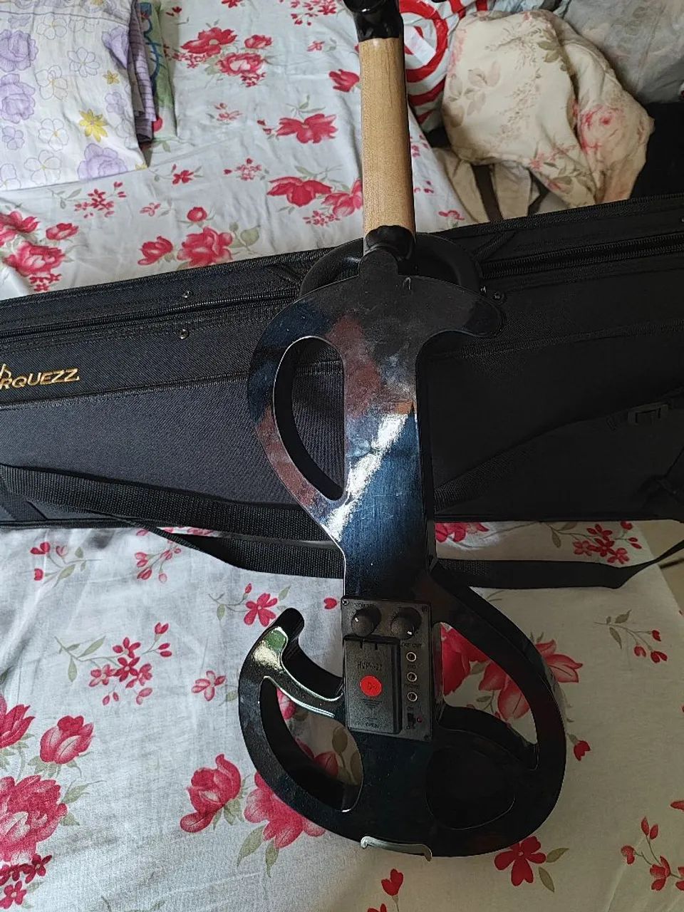 Violino Elétrico Orquezz Preto - Foto 2