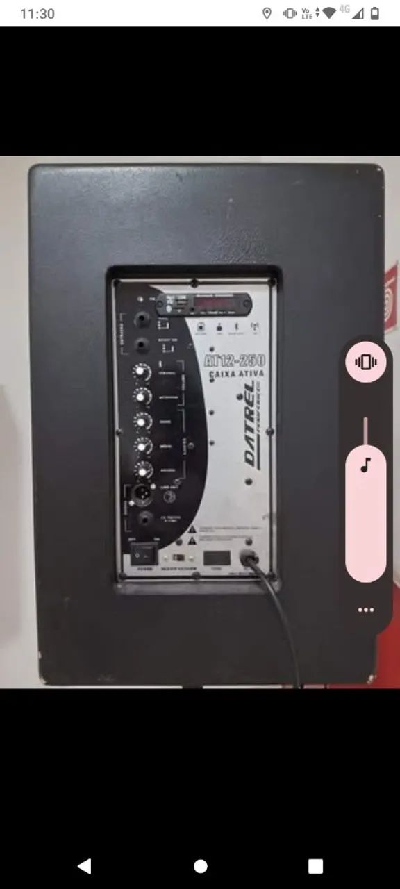 KIT CAIXA DE SOM PROFISSIONAL DASTEL 12P 250W BIVOLT + TRIPÉS DE APOIO - Foto 4