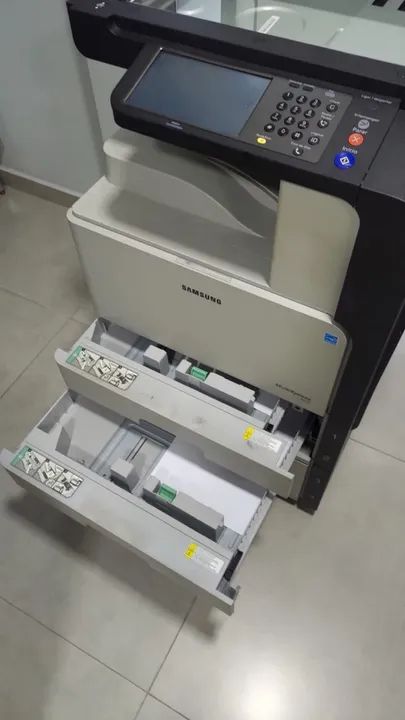 Copiadora Impressora Impressora Laser A3 Samsung 8128 Press - Foto 2